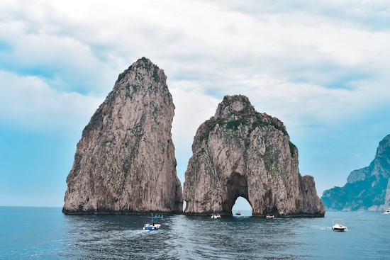 Capri látnivalók Faraglioni