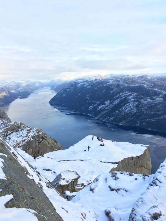 Szószék-szikla Norvégia
