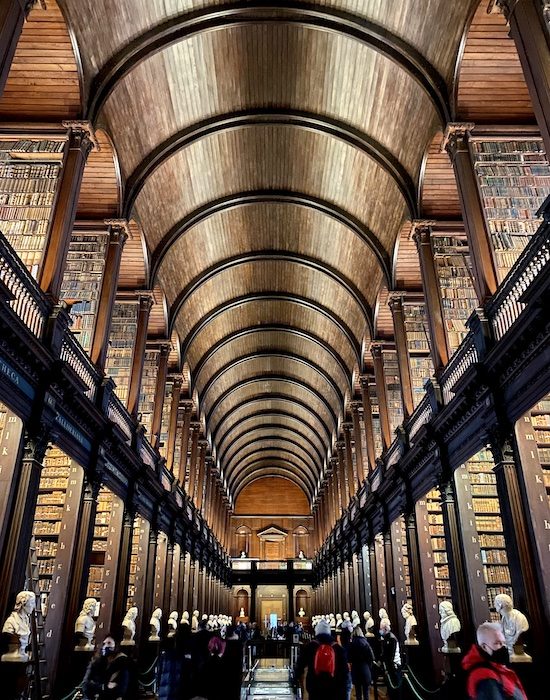 Dublin Könyvtár - Trinity College - The Old Library - Long Room